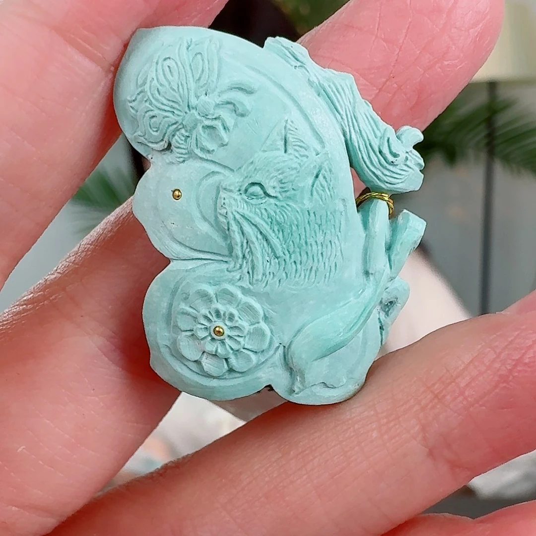 未镶嵌绿松石珠宝奇石