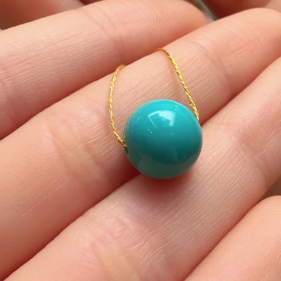 绿松石未镶嵌颈饰