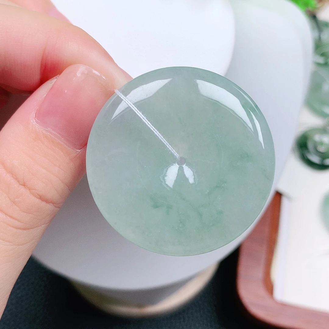 颈饰未镶嵌翡翠平安38.9-6.2