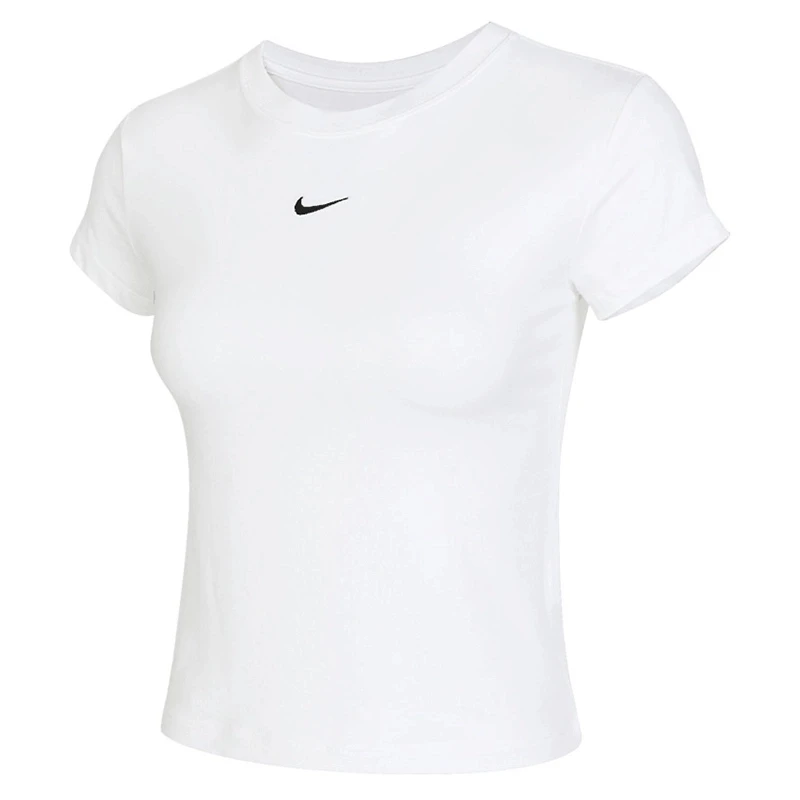 NIKE/耐克【商场同款】舒适休闲透气女款白色圆领短袖T恤FV5509100