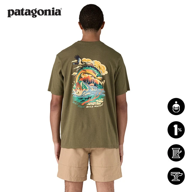 男士混纺T恤 Take a Stand 37591 patagonia巴塔哥尼亚