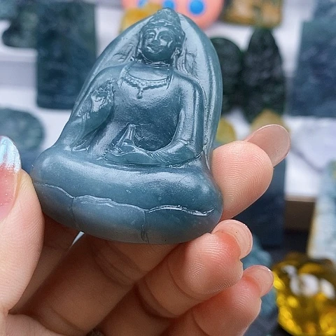 定制翡翠未镶嵌观音