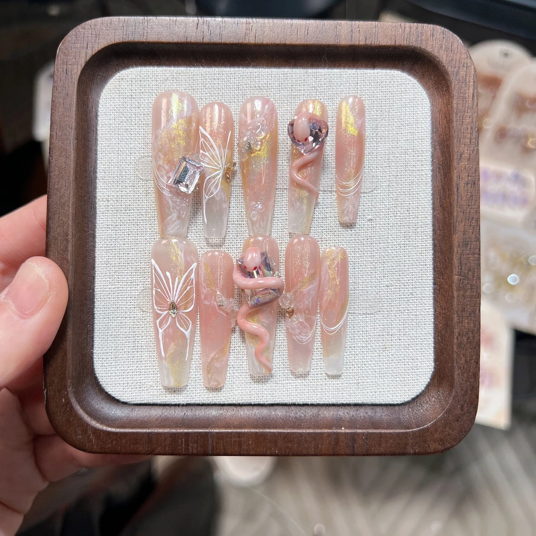 【巳缘】纯手工立体蛇高定穿戴甲