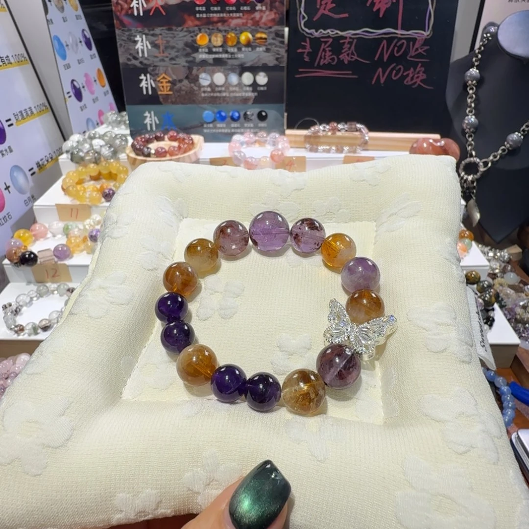 水晶未镶嵌手串招财进宝水晶手串