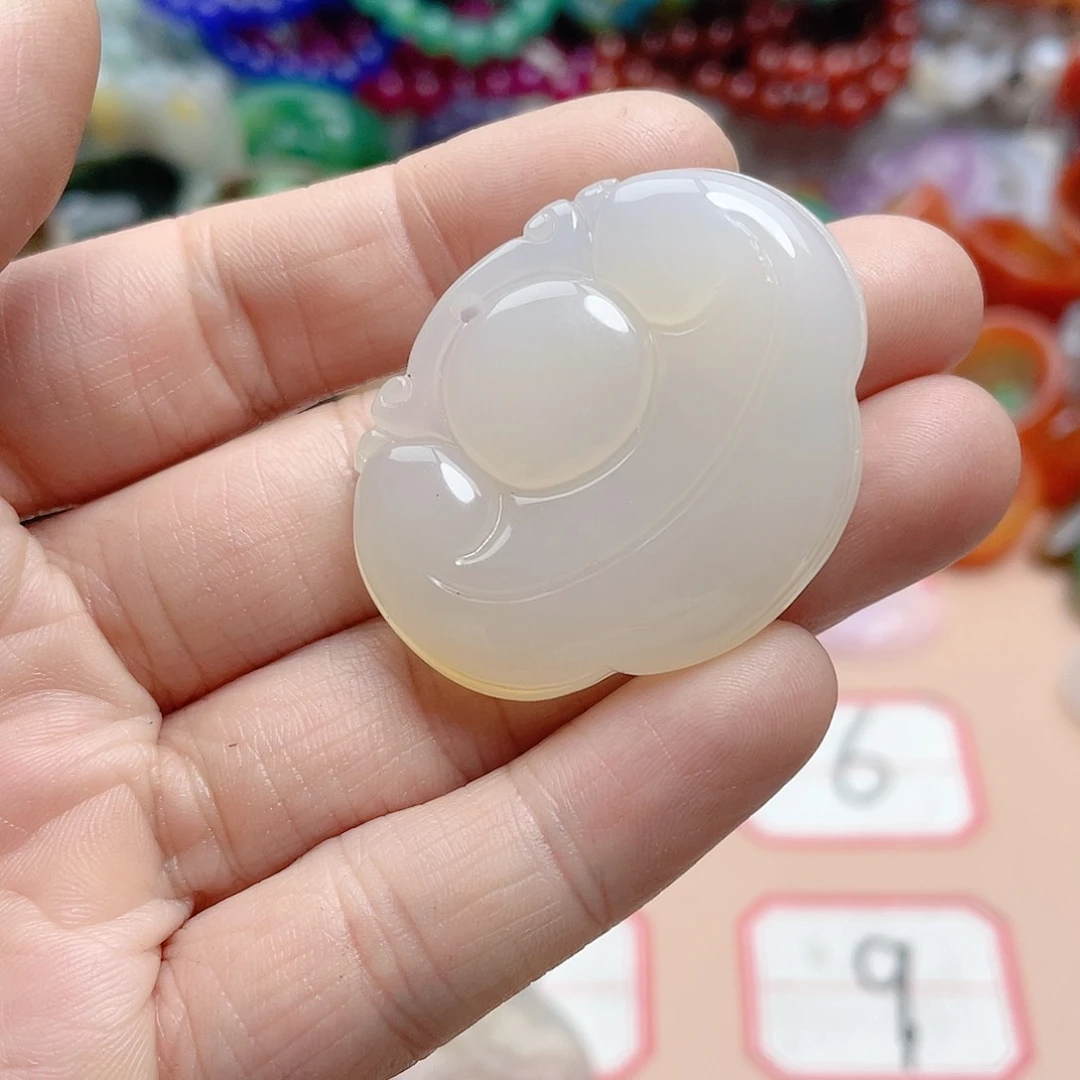 玛瑙/玉髓颈饰合金萍**逢