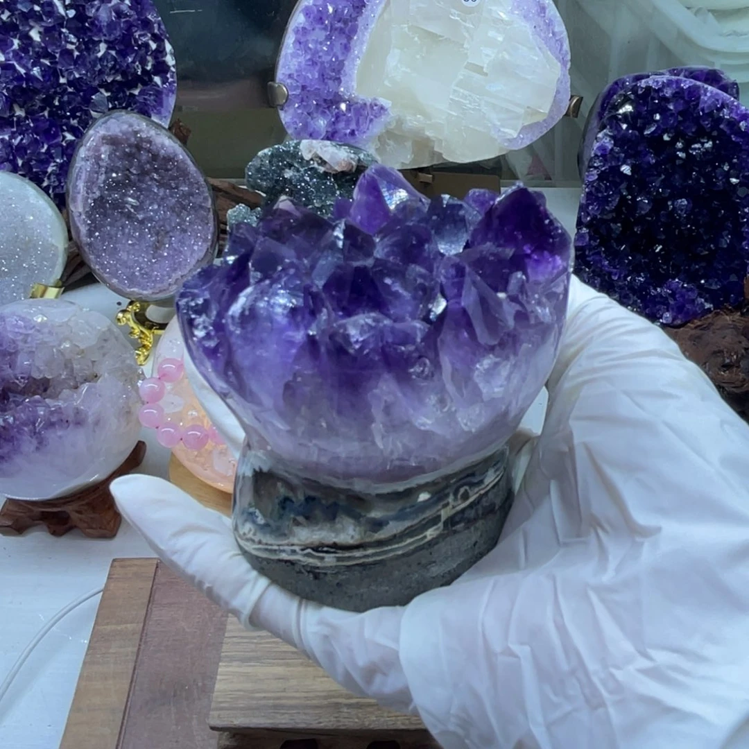 未镶嵌大型摆件（非配饰）紫晶