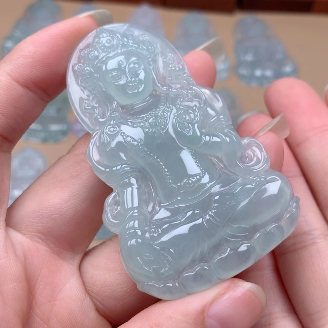 翡翠未镶嵌颈饰缅甸翡翠