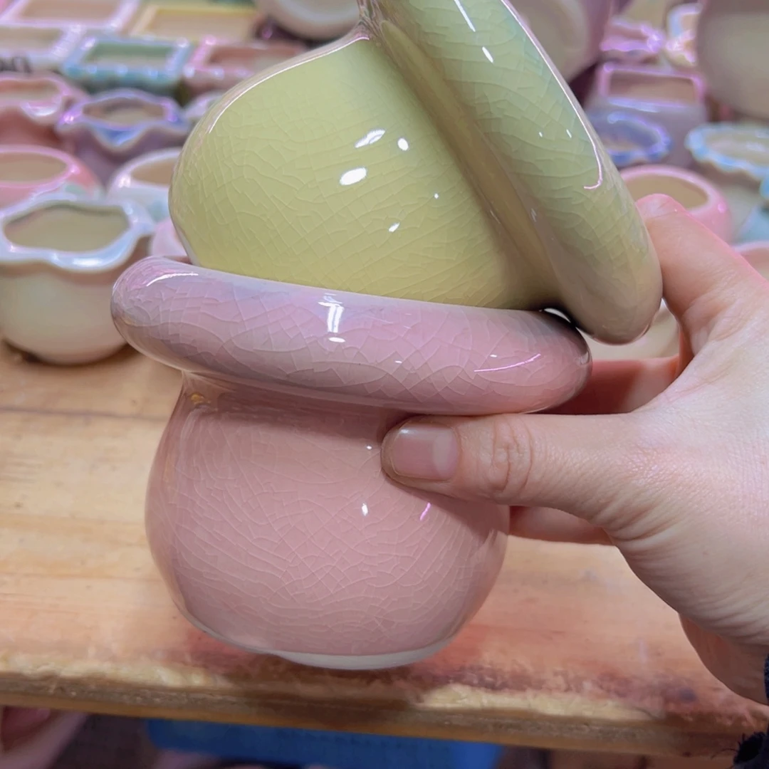 陶瓷花盆当场凑满12包邮