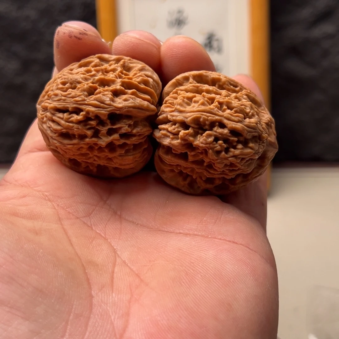 勇***鑫文玩核桃把件南疆39