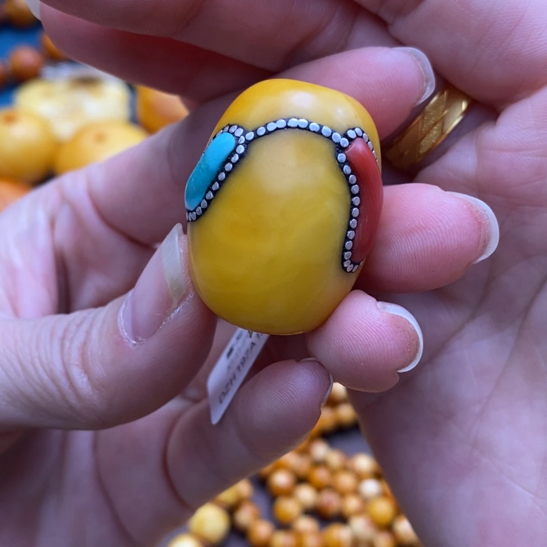 琥珀手链未镶嵌24加