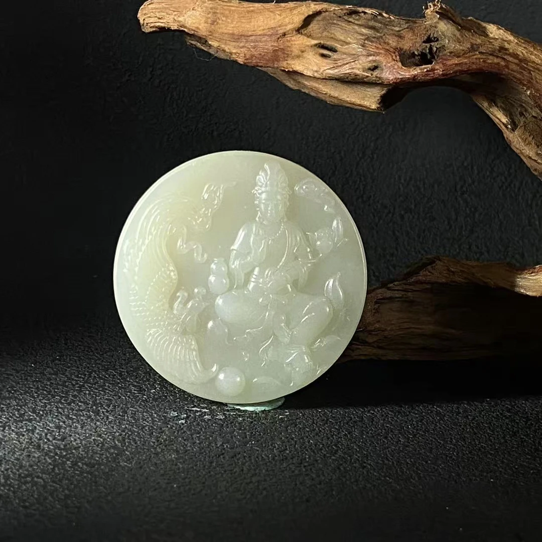 A918 和田玉吊坠  3A 5355174