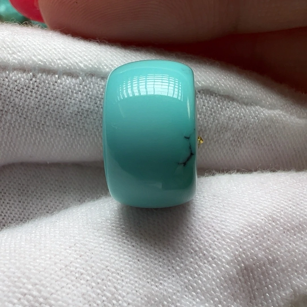 绿松石未镶嵌配饰14.9*9mm