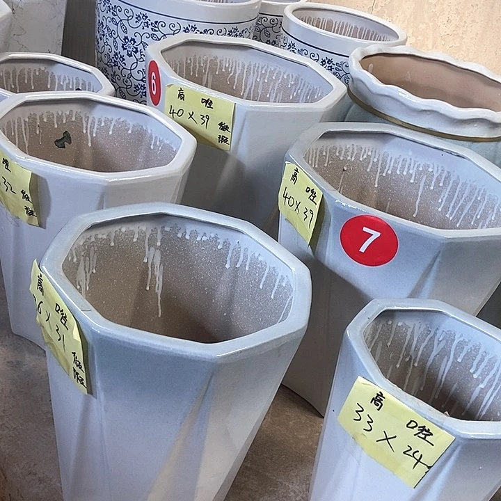 高温烧制八方到手6个盆