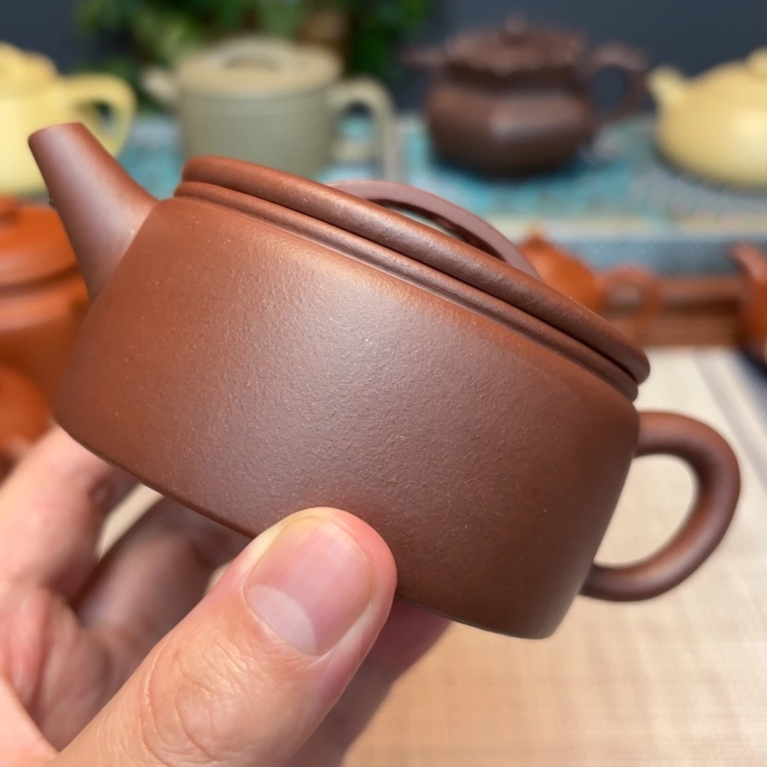 诺***迟紫砂茶壶一宜兴紫砂
