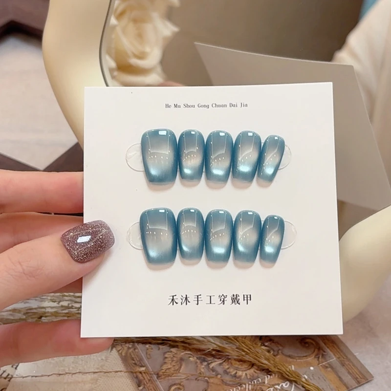 【蓝珠珠】——禾沐手工穿戴甲