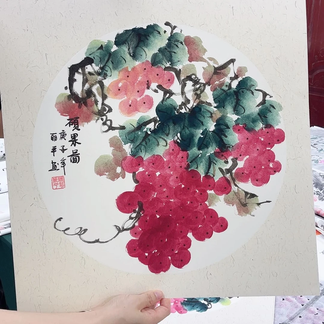 国画宣纸国画纯手绘作品