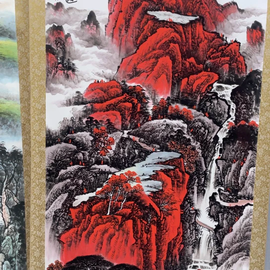 国画老师手笔手绘作品y