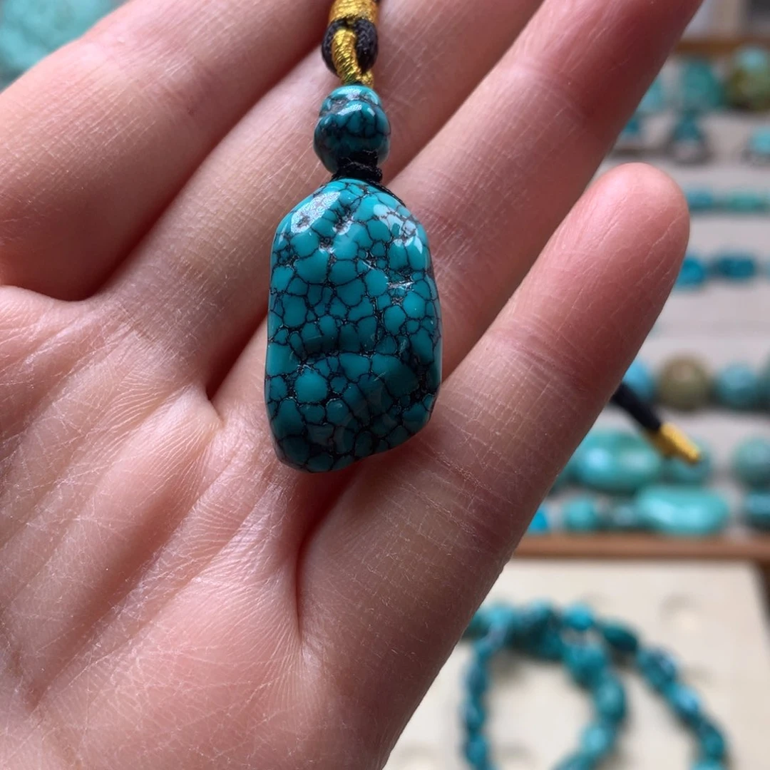 未镶嵌绿松石挂件