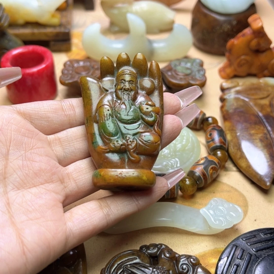 【闪购商品】蛇纹石玉颈饰未镶嵌