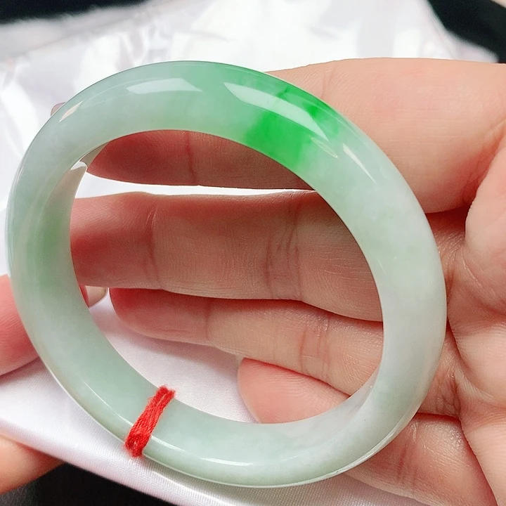 翡翠手镯未镶嵌正圈2602