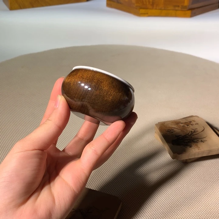 金丝楠阴沉木茶杯