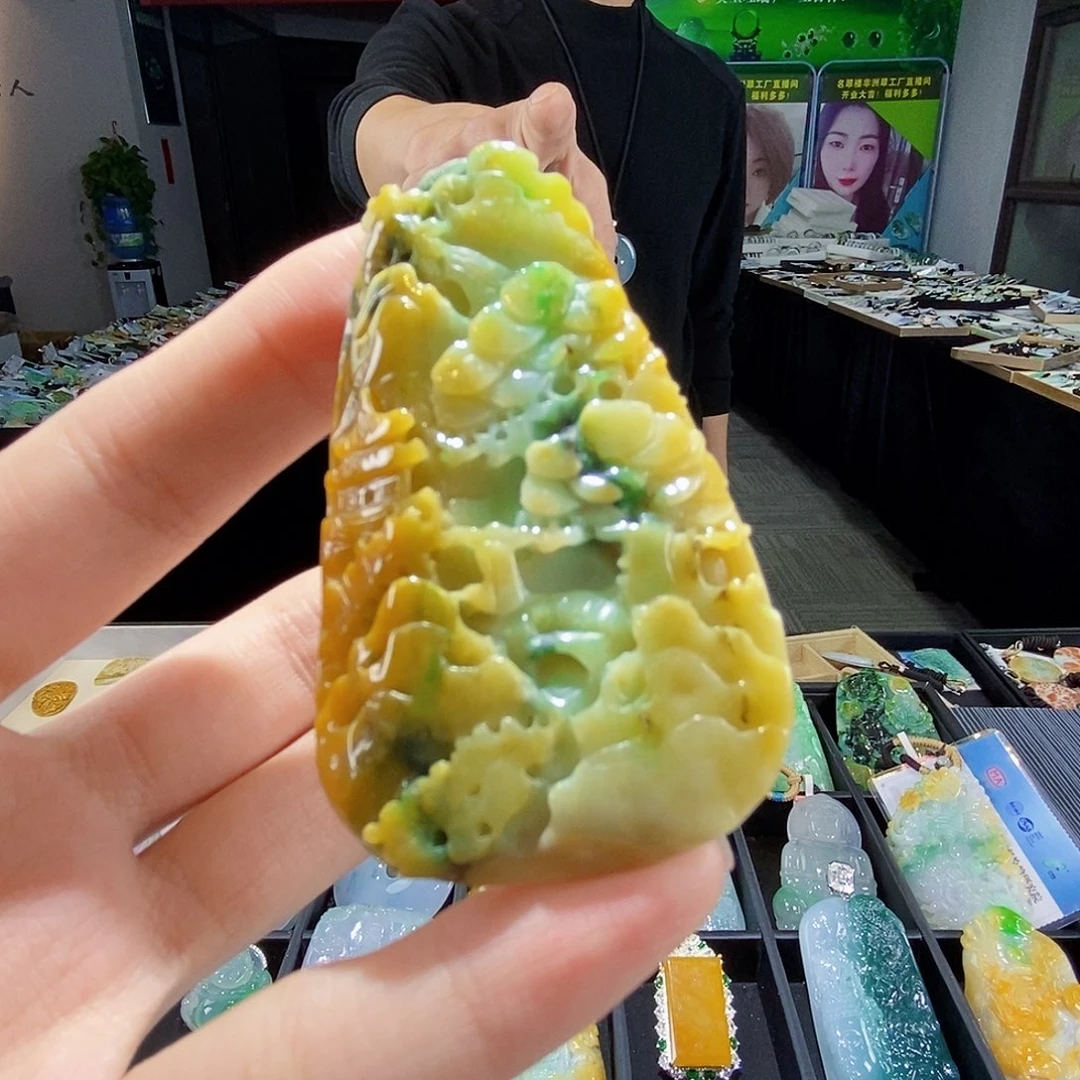 颈饰未镶嵌翡翠翡翠