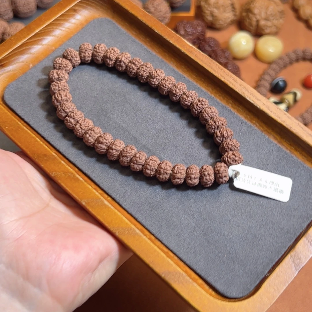 金刚菩提手串10六瓣平细小金刚盘来财运