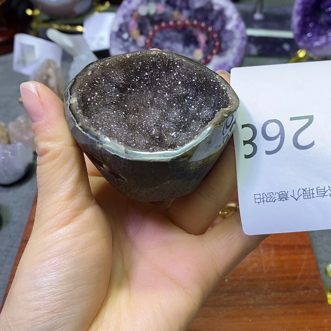珠宝半成品紫晶未镶嵌
