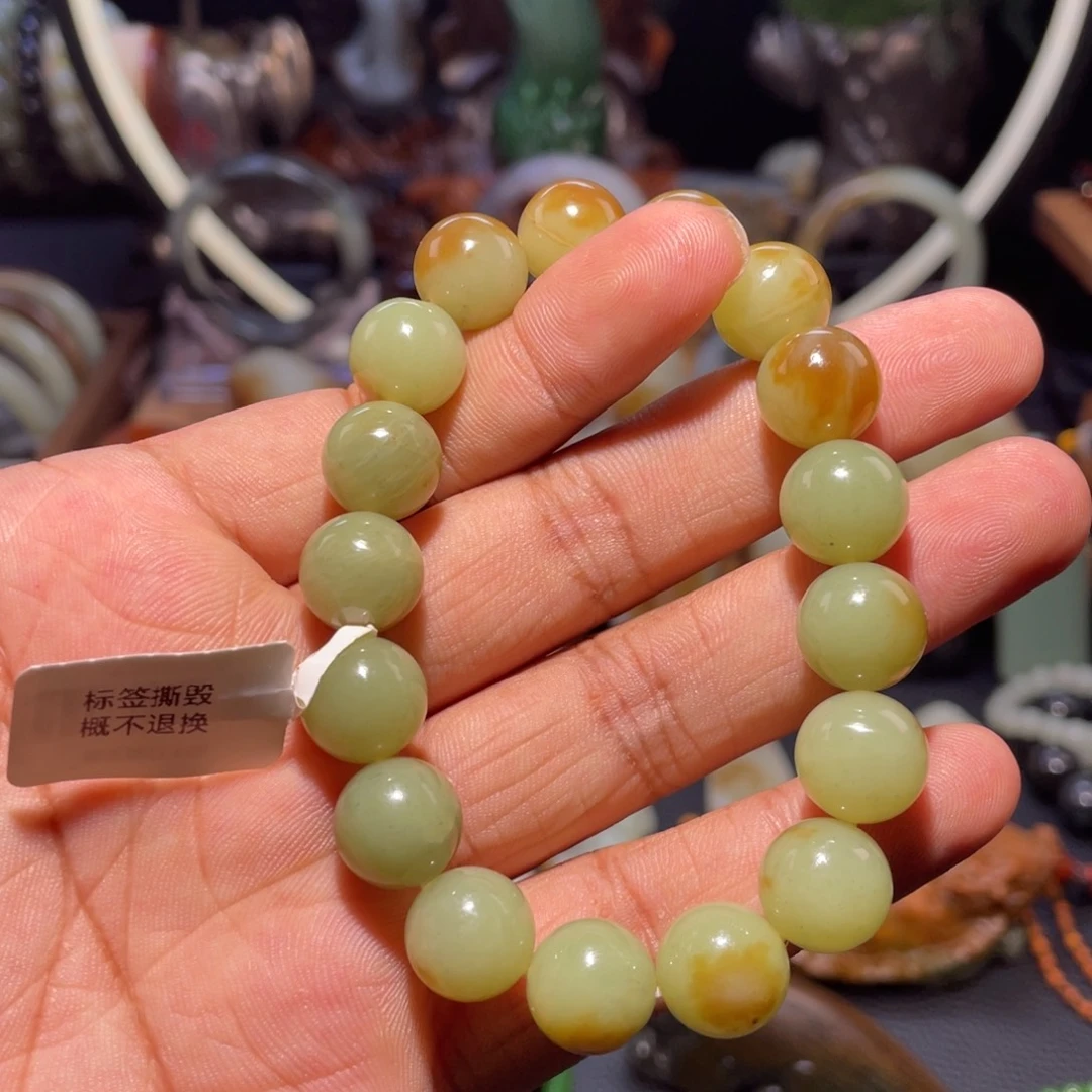 和田玉（糖玉）未镶嵌手链