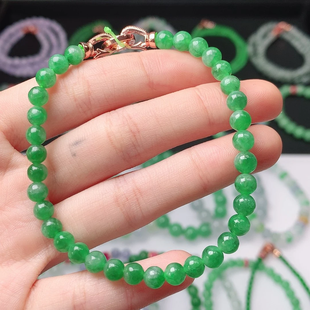 翡翠未镶嵌手链翡翠