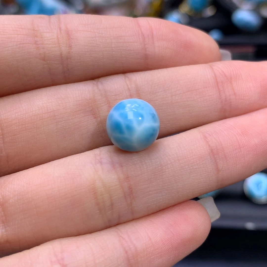 针钠钙石（海纹石）手链未镶嵌程*姐