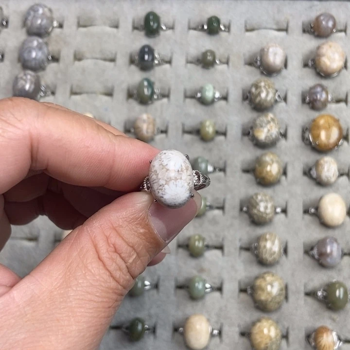 未镶嵌手链硅化珊瑚（珊瑚玉）