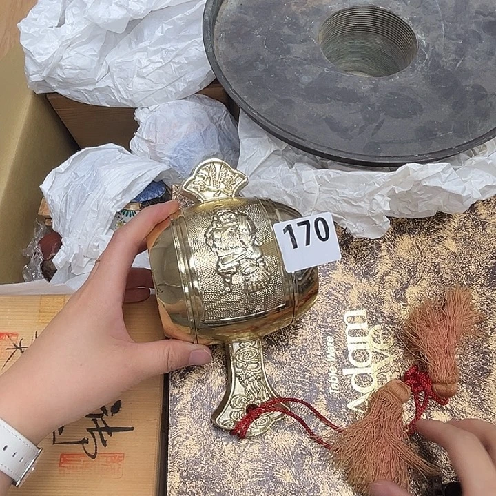 瓷片呀工艺品摆件瓷器摆件正能量
