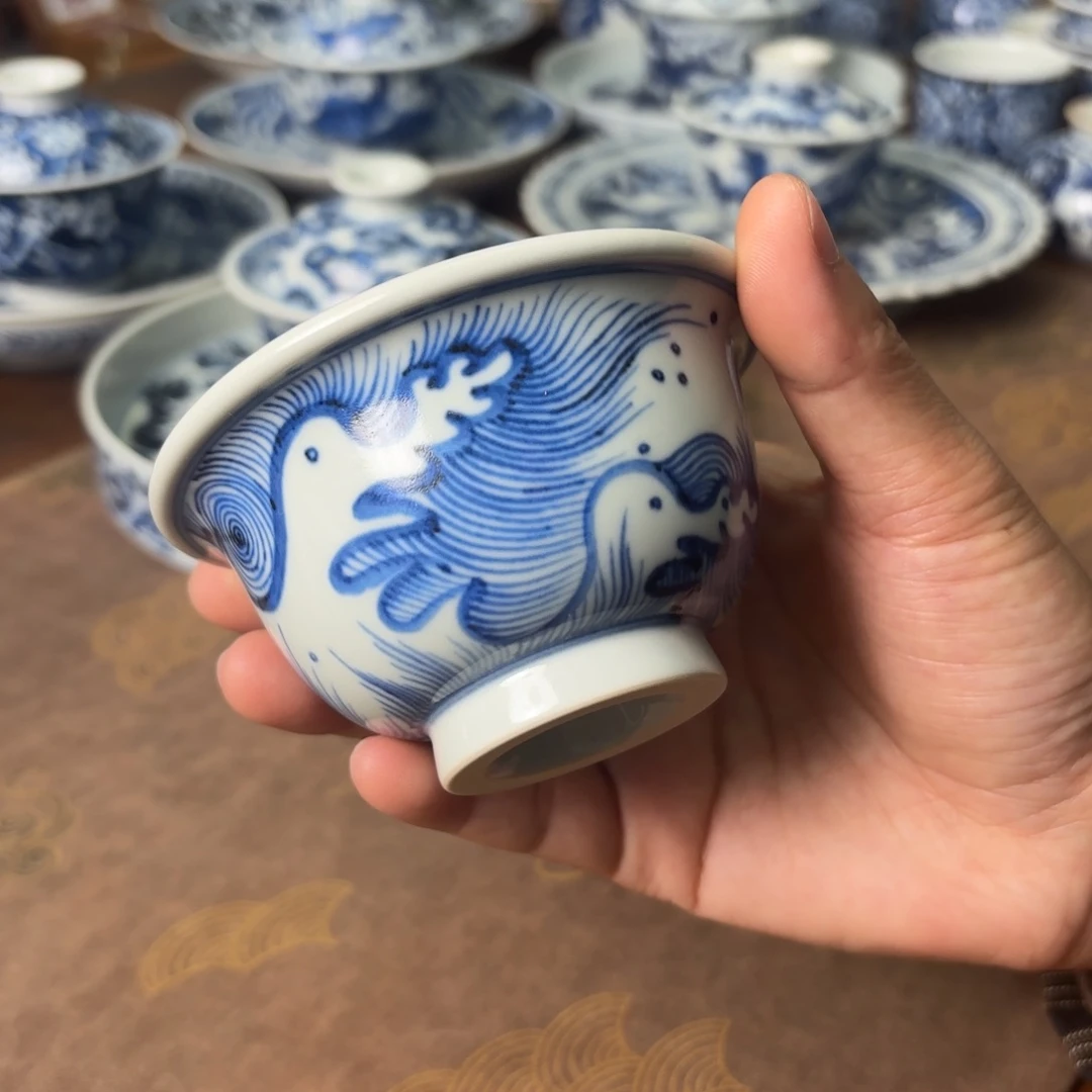 陶摆件景德镇手绘茶器