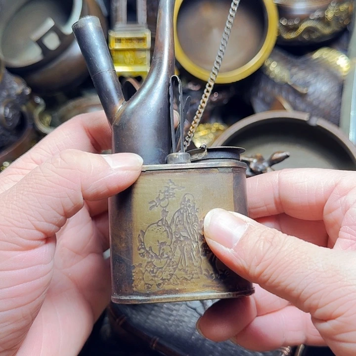 铜器摆件收收藏藏