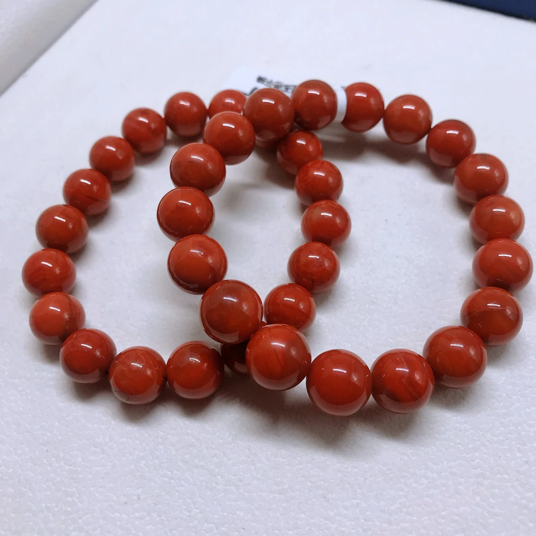 【一达】南红瓦西火焰纹精美手串11mm（多样式发其一）