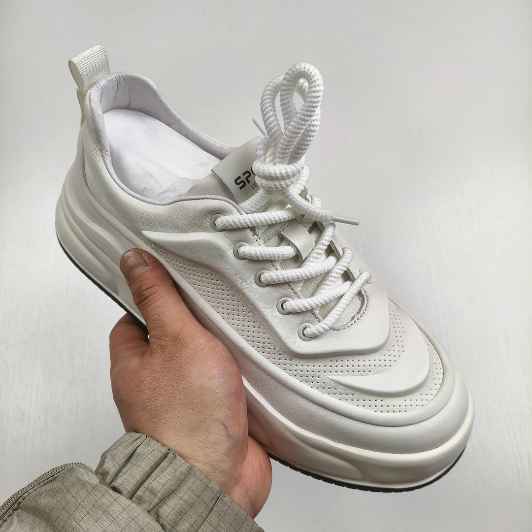 【M515】甄选男鞋推荐 19-619-0 白 时尚百搭 潮流舒适男款