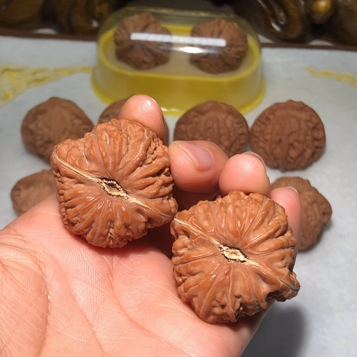 文玩核桃把件39平谷蛮王