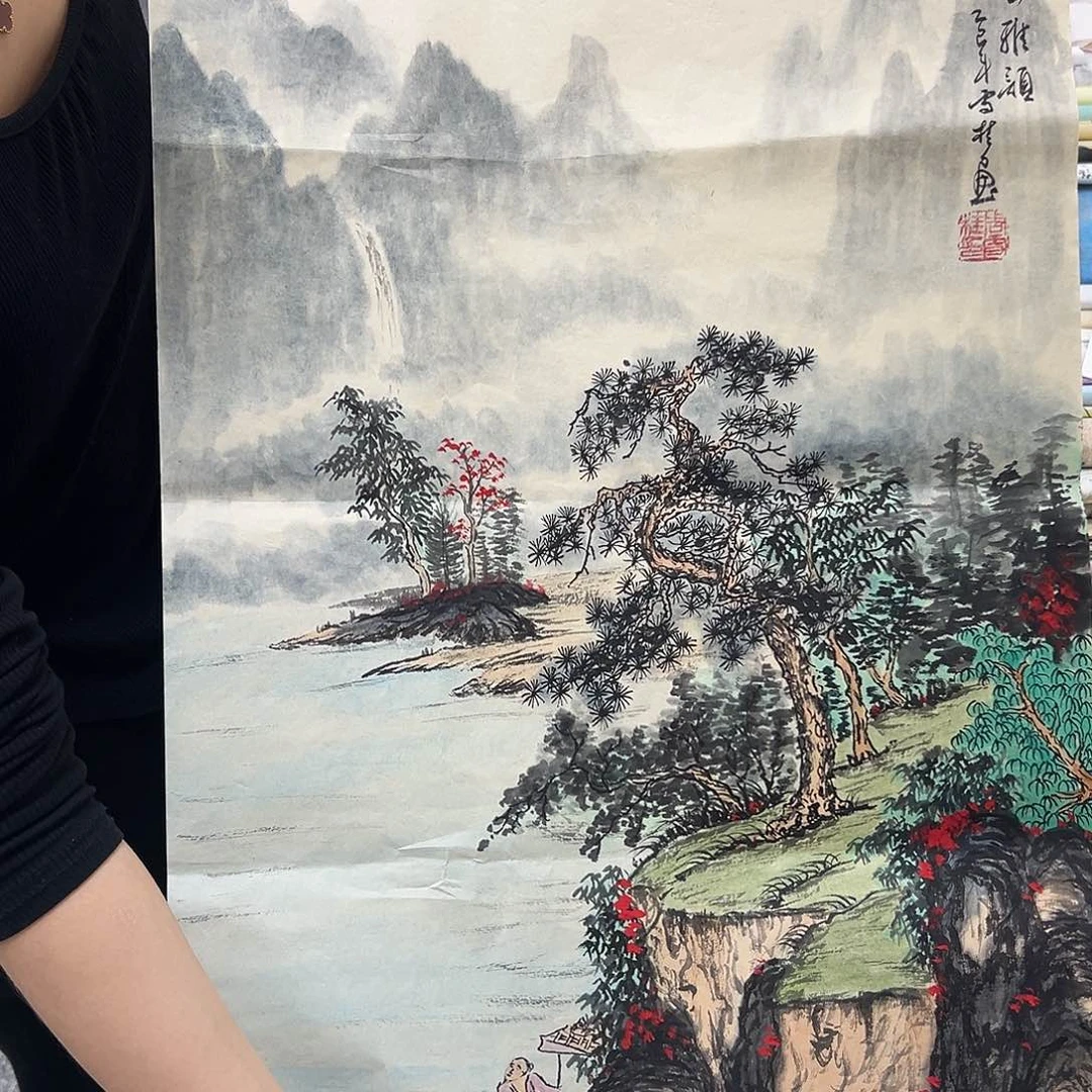 国画国画作品纯手绘