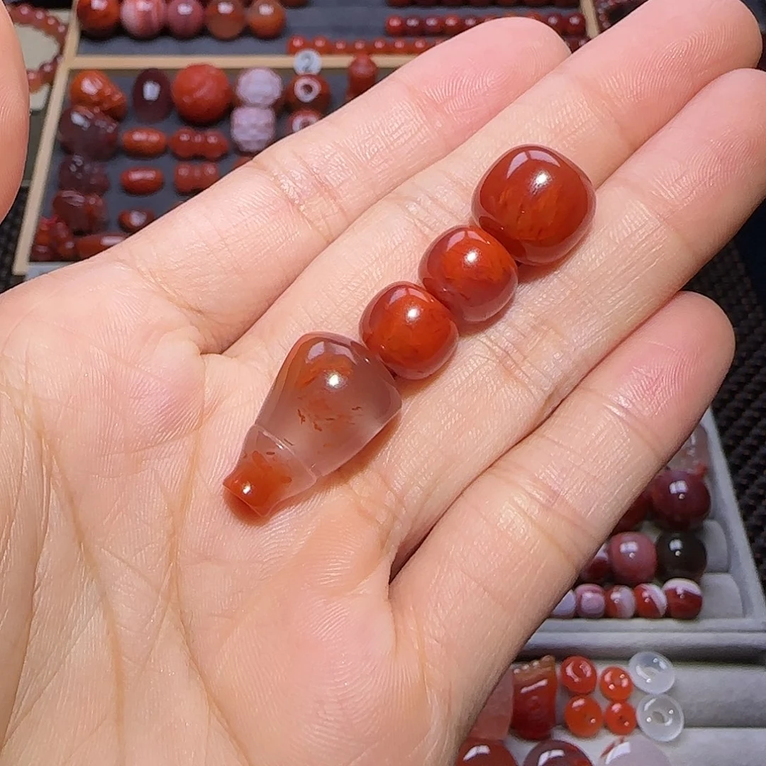未镶嵌南红玛瑙珠宝奇石淼*鲤