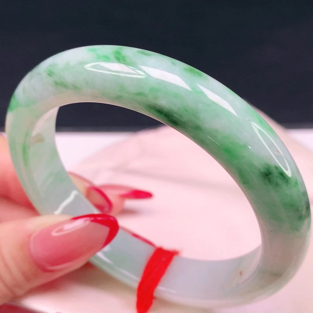 翡翠未镶嵌手镯天然翡翠1808