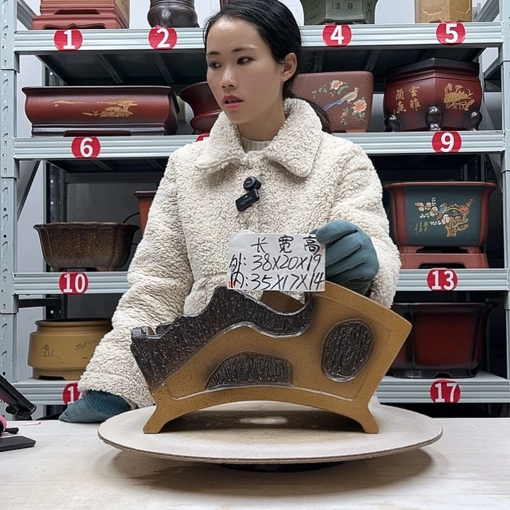 紫砂花盆紫砂花盆