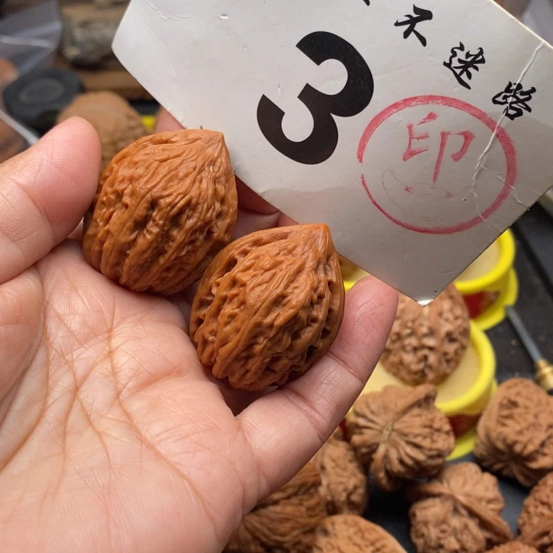 把件文玩核桃31瓷瓶鸭嘴