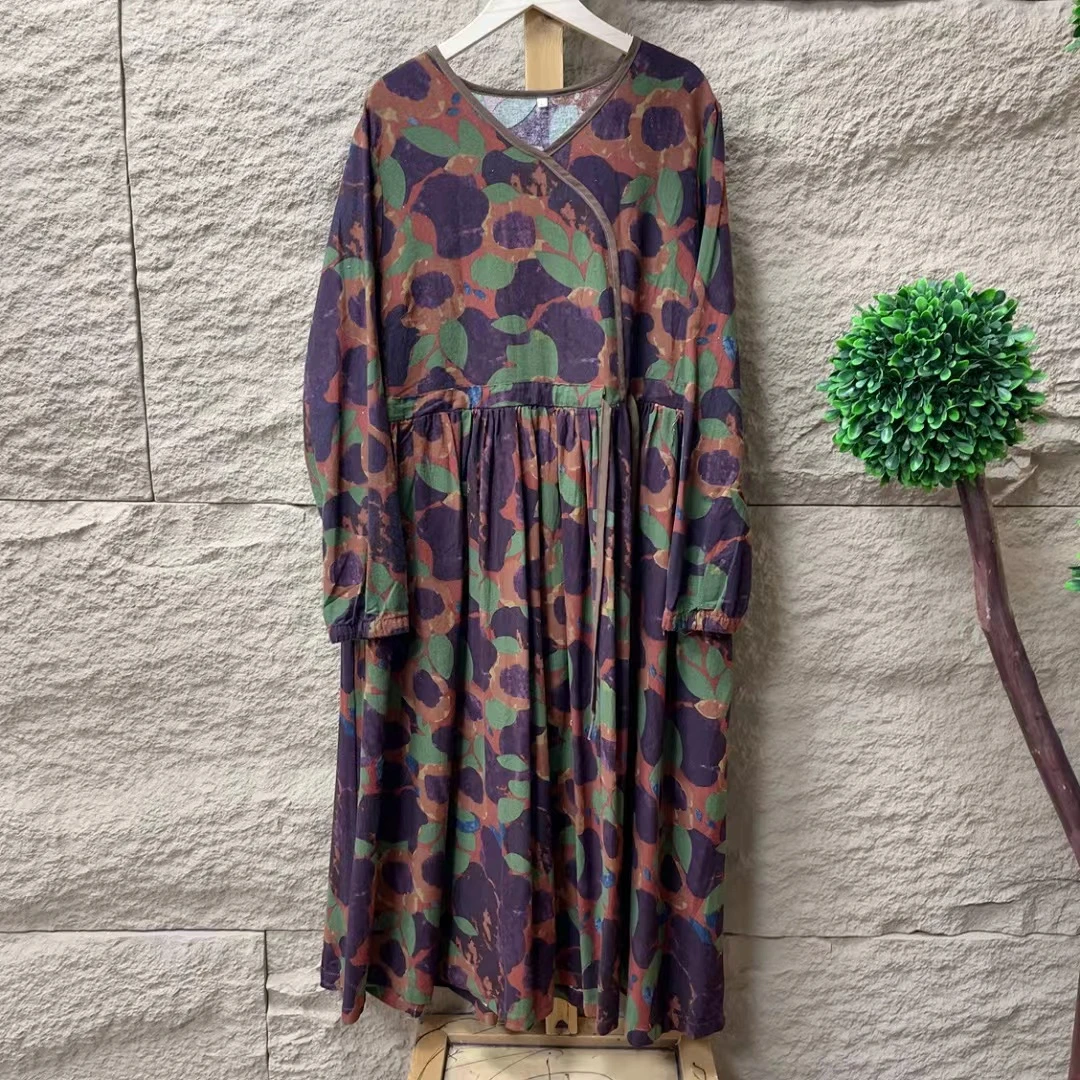 5578新款洋气减龄优雅气质连衣裙QZ