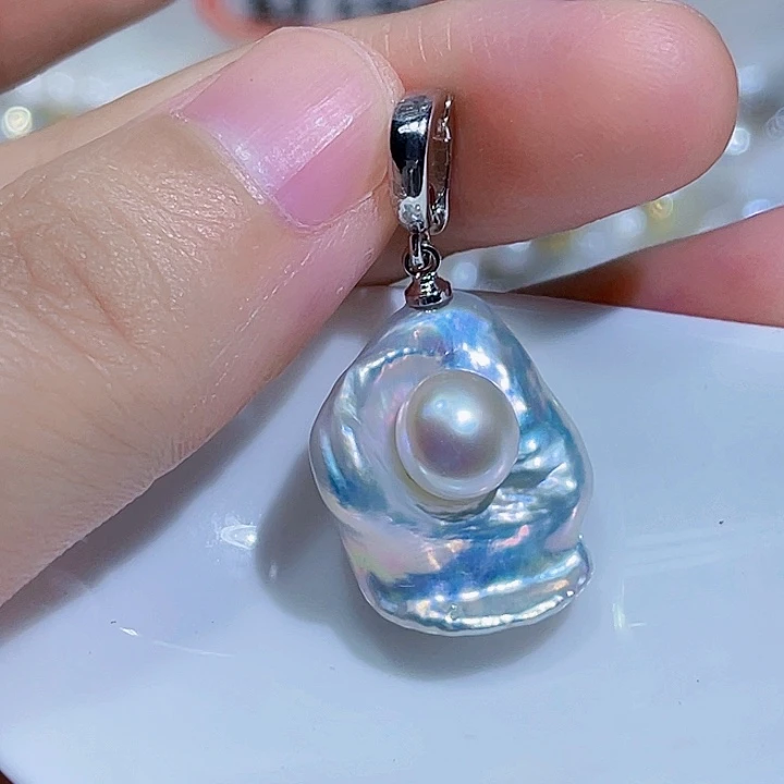 淡水珍珠未镶嵌颈饰