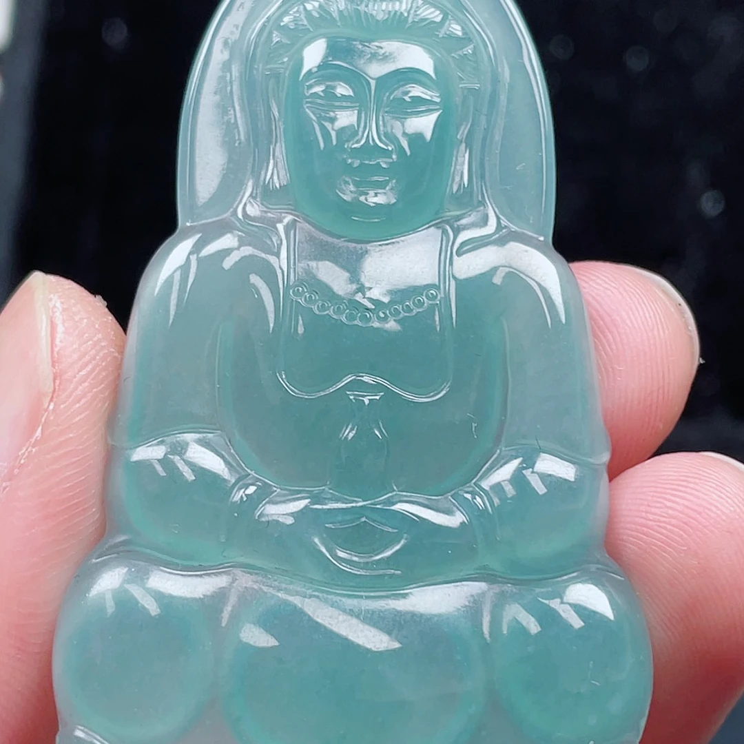 翡翠颈饰未镶嵌14，