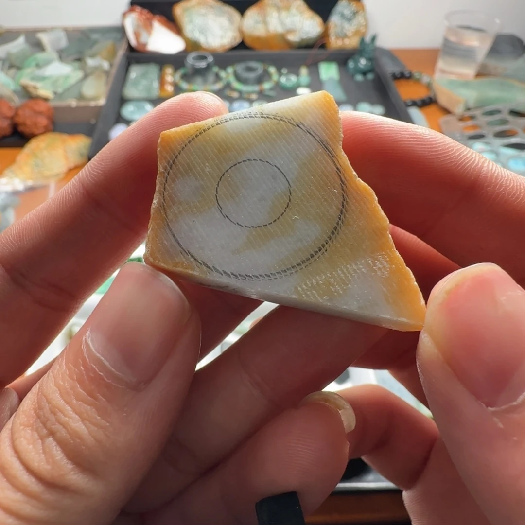定制翡翠未镶嵌材料