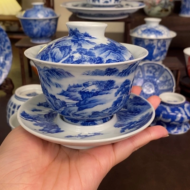 景德镇陶瓷手工手绘