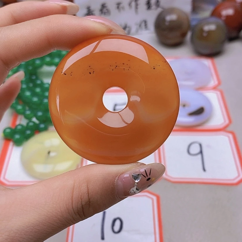 【闪购商品】未镶嵌玛瑙/玉髓珠宝半成品余*申