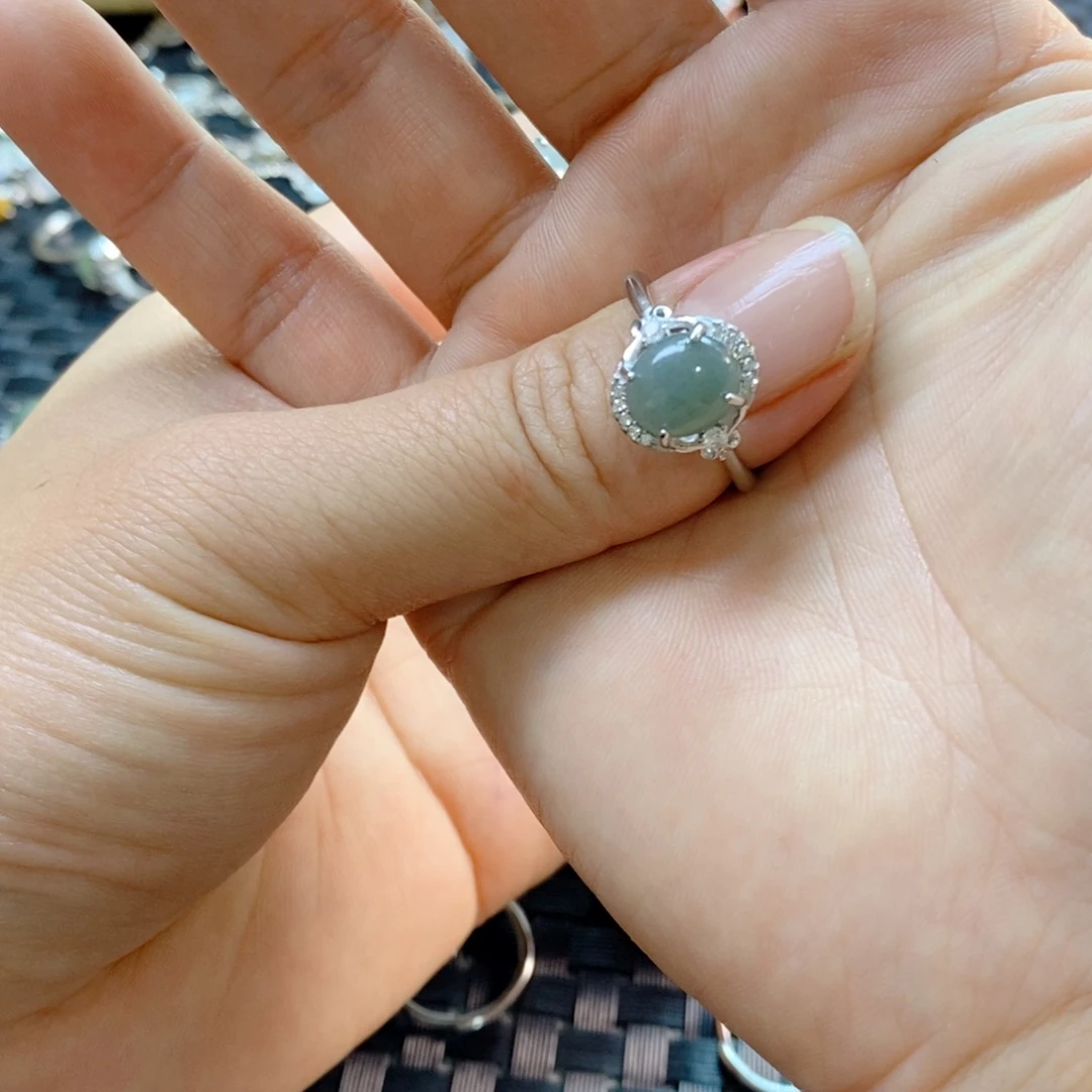 早***光未镶嵌戒指翡翠缅甸